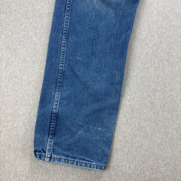 Wrangler Jeans Means 36x32 Cowboy Cut Original Fit George Straight Blue Rodeo - Picture 4 of 16